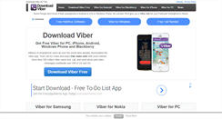 Desktop Screenshot of downloadviberfree.com